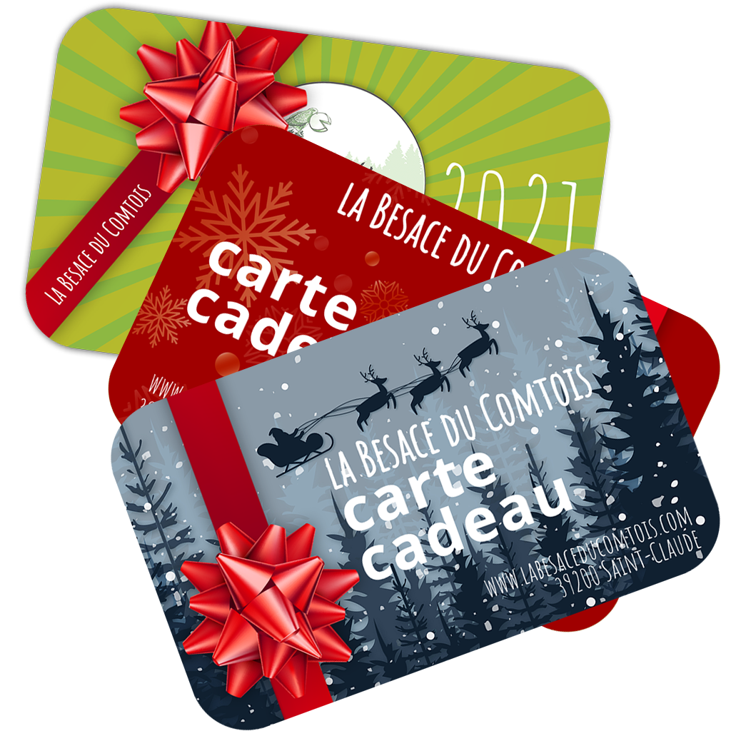 Carte cadeau pour Noel.